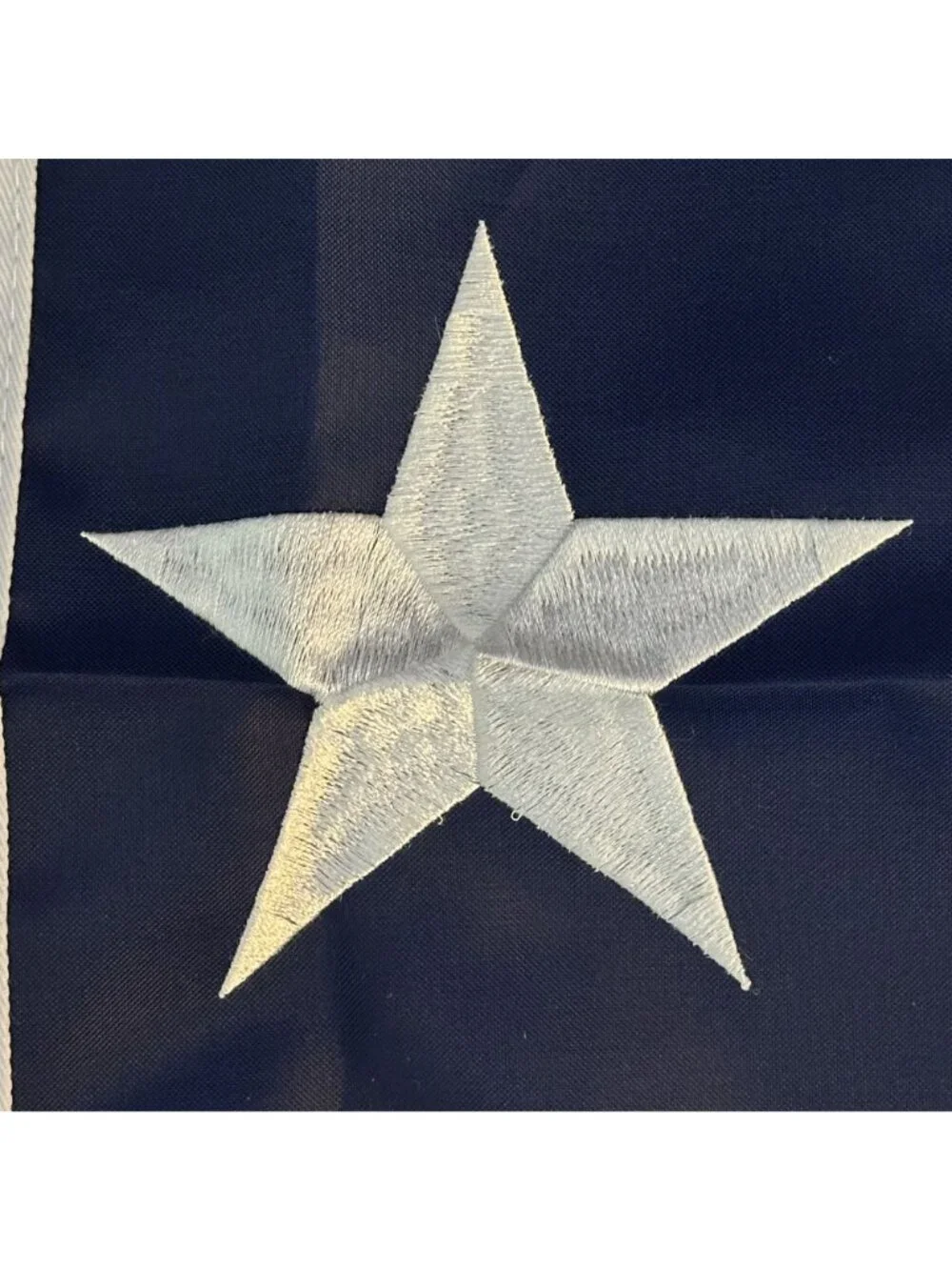 Texas State Flag Embroidered 1'x1.5' Outdoor Waterproof Brass Grommets Lone Star